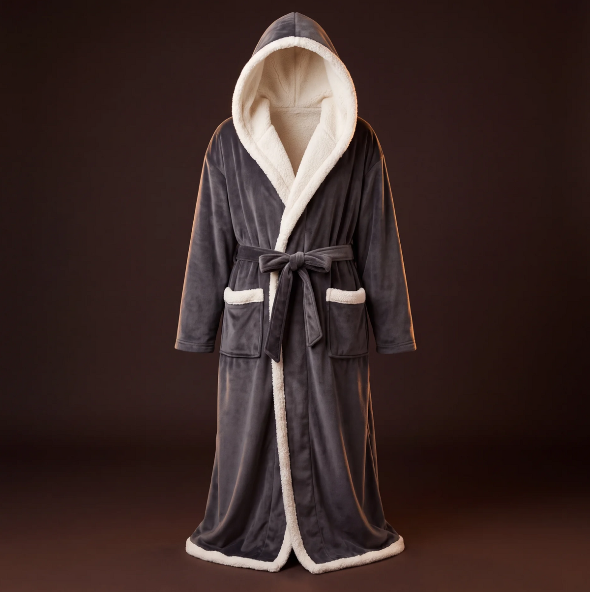Cozy Heated Sherpa Robe