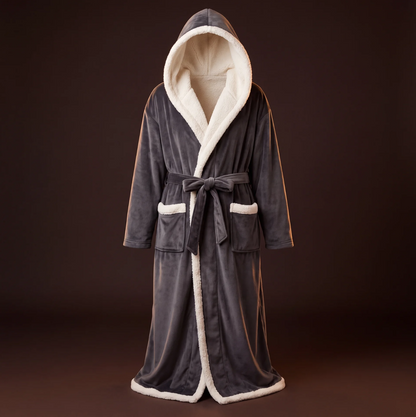 Cozy Heated Sherpa Robe