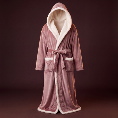 Cozy Heated Sherpa Robe